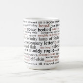 Theater des Englischen Lehrers Ende der Schule Sha Kaffeetasse (Mittel)