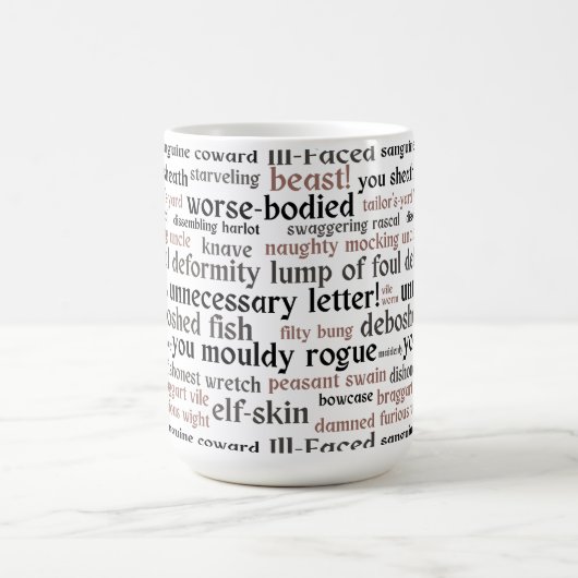 Theater des Englischen Lehrers Ende der Schule Sha Kaffeetasse (Mittel)