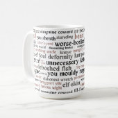 Theater des Englischen Lehrers Ende der Schule Sha Kaffeetasse (Vorderseite Links)