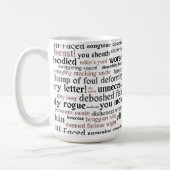 Theater des Englischen Lehrers Ende der Schule Sha Kaffeetasse (Links)