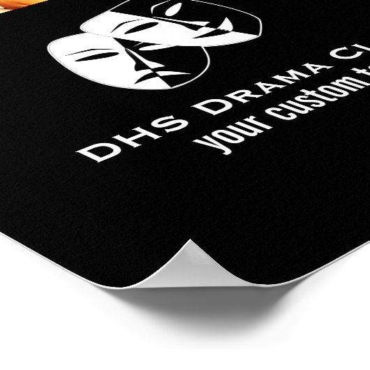 Theater Drama Club MASI - Museo d'arte della Svizz Poster (Ecke)