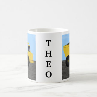 Theater Dump Truck Personalisiert Name Tasse