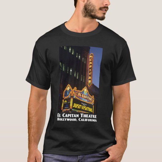 Theater EL Capitan, Hollywood-Dunkelheits-T - T-Shirt (Vorderseite)
