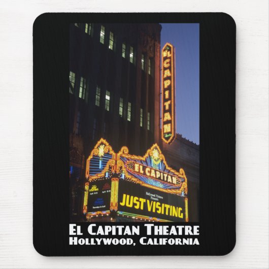 Theater EL Capitan, Hollywood Mousepad (Vorne)