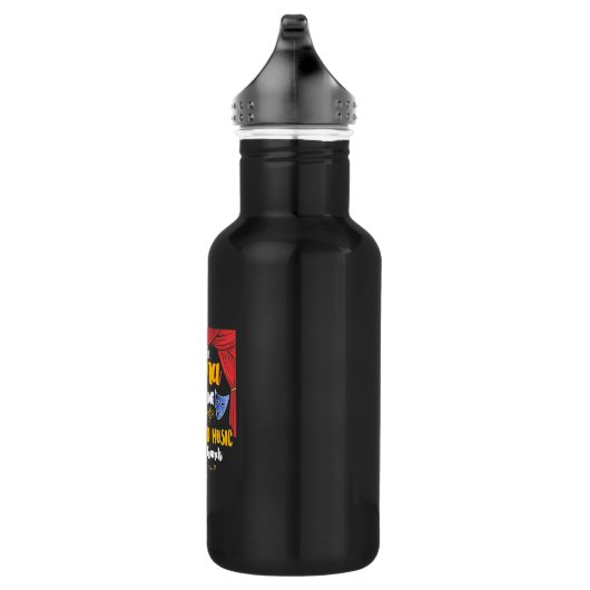 Theater Es wird Drama Edelstahlflasche (Rechts)