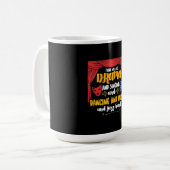 Theater Es wird Drama Kaffeetasse (Vorderseite Links)