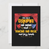 Theater Es wird Drama Save The Date (Vorderseite)