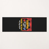 Theater Es wird Drama Yogamatte (Vorderseite (Horizontal))