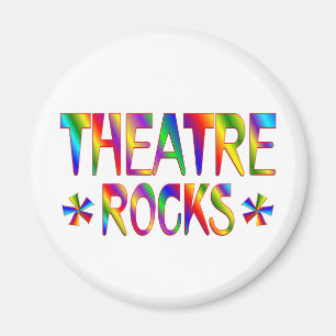 Theater-Felsen Magnet