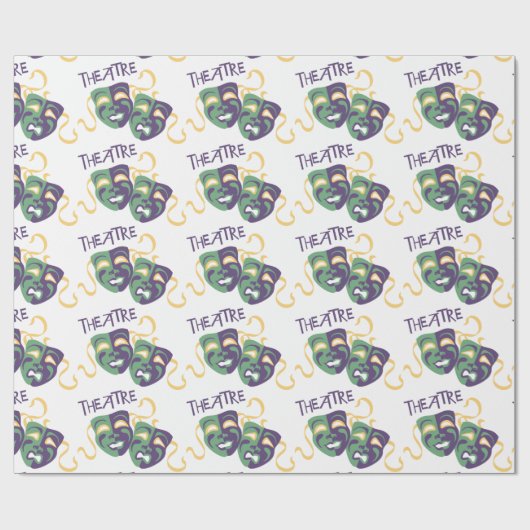 Theater Geschenkpapier (Flach)