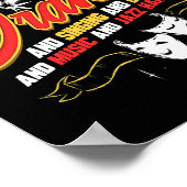 Theater gibt es Drama Geschenk Broadway Musical Poster (Ecke)