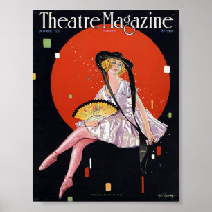 Theater-Illustration Poster