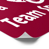 Theater ist eine Mannschaftssport, Schauspiel, Sch Poster (Ecke)