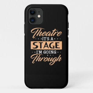 Theater ist es eine Bühne Schauspieler durch gehen Case-Mate iPhone Hülle