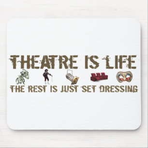 Theater ist Leben Mousepad