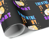 Theater ist mein Schauspiel Geschenkpapier (Rolleneckpunkt)