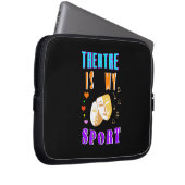 Theater ist mein Schauspiel Laptopschutzhülle (Vorne Rechts)