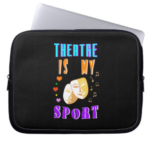 Theater ist mein Schauspiel Laptopschutzhülle