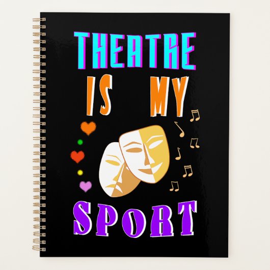 Theater ist mein Schauspiel Planer (Vorderseite)