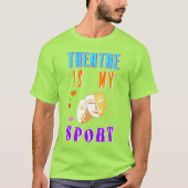 Theater ist mein Schauspiel T-Shirt (Vorderseite)
