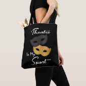 Theater ist mein Sport| Geschenk für Theater Tasche (Von Nahem)