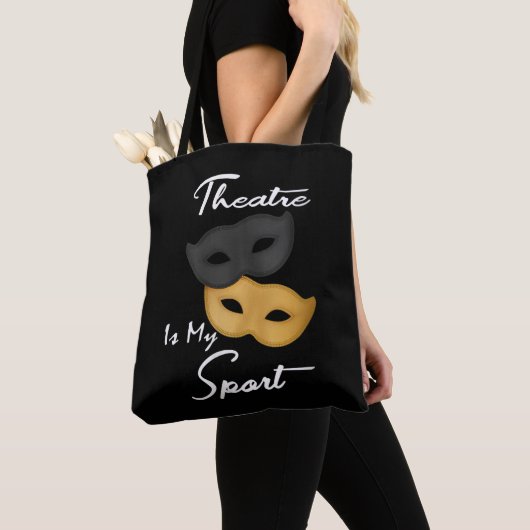 Theater ist mein Sport| Geschenk für Theater Tasche (Von Nahem)