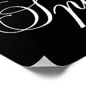 Theater ist mein Sport Poster (Ecke)