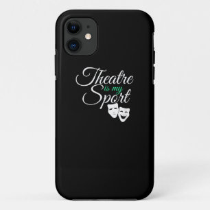 Theater ist mein T-Shirt Musical Theater Schauspie Case-Mate iPhone Hülle