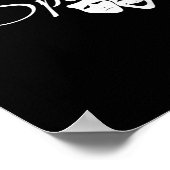 Theater ist mein T-Shirt Musical Theater Schauspie Poster (Ecke)