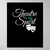 Theater ist mein T-Shirt Musical Theater Schauspie