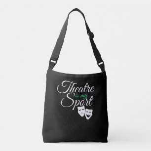 Theater ist mein T-Shirt Musical Theater Schauspie Tragetaschen Mit Langen Trägern
