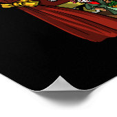 Theater ist meine Schauspielerin Bühne Play Drama Poster (Ecke)