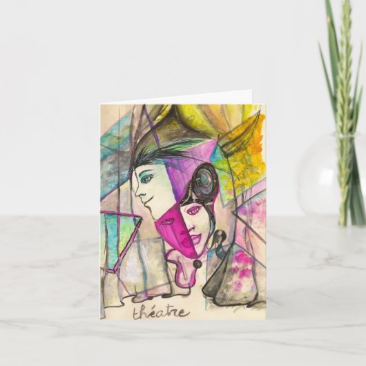 Theater Karte (Vorderseite)