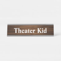 Theater-Kind Retro-Holzwandverkleidung Lustiger Sp