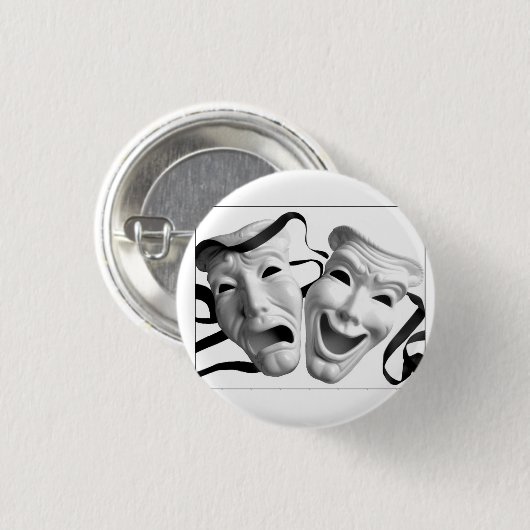 Theater-Knopf Button (Vorne & Hinten)