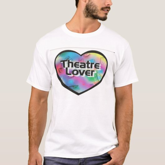 Theater-Liebhaber T-Shirt (Vorderseite)
