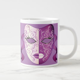 Theater Lila Mask Jumbo Tasse 20 oz