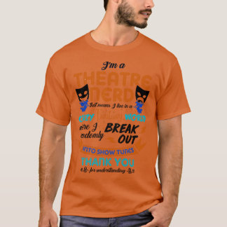 Theater-Lover-Geschenk T-Shirt