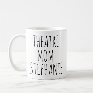 Theater-Mama Modern Personalisiert Kaffeetasse