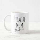 Theater Mama Personalisierter Name Vergnügungsthea Kaffeetasse (Links)