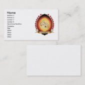 Theater Mandorla Visitenkarte (Vorne/Hinten)