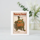 Theater Manhattan New York Broadway The Turtle Postkarte (Stehend Vorderseite)