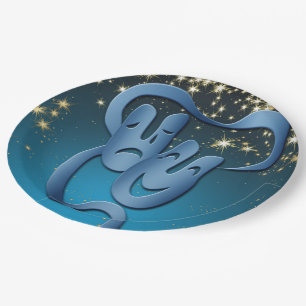 Theater Mask Comedy Tragedy Stars Party Teller