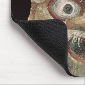 Theater-Maske, Ostwand, Oecus 5, 60-50 BC Mousepad (Ecke)