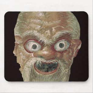 Theater-Maske, Ostwand, Oecus 5, 60-50 BC Mousepad