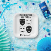 Theater Maske Theater Drama Performance Party Pappteller (Party)