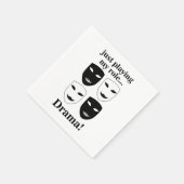 Theater Maske Theater Drama Performance Party Serviette (Ecke)