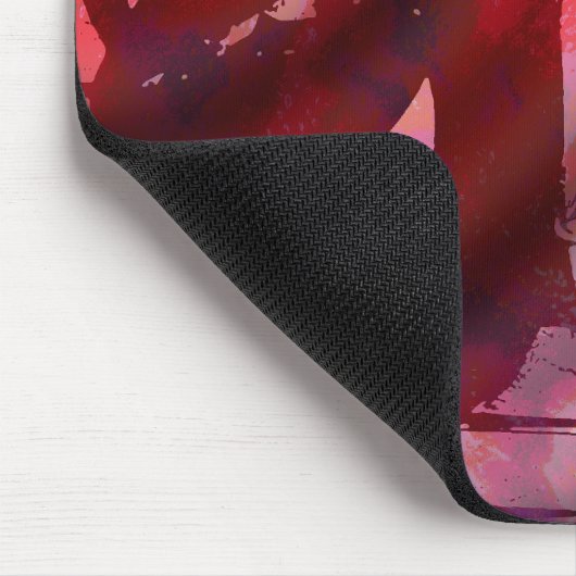 Theater-Masken Mousepad (Ecke)