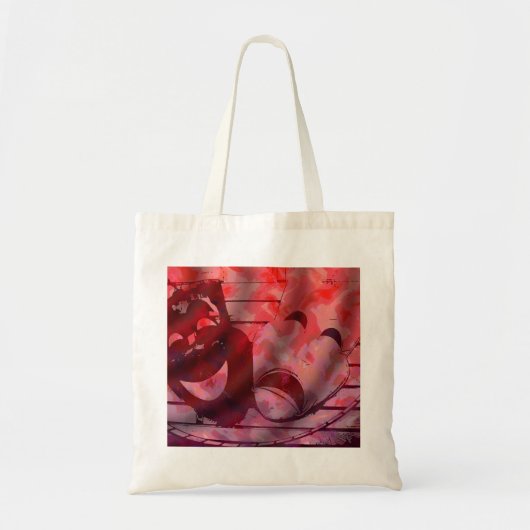 Theater-Masken Tragetasche (Vorne)