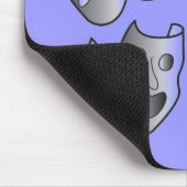 Theater maskiert Mausunterlage Mousepad (Ecke)
